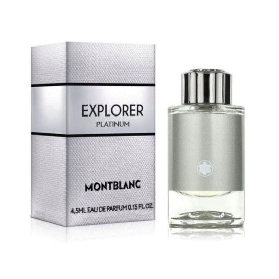 Montblanc Men's Explorer Platinum EDP Spray 0.15 oz Fragrances - Luxurious Fragrance Available Online in Hong Kong & China