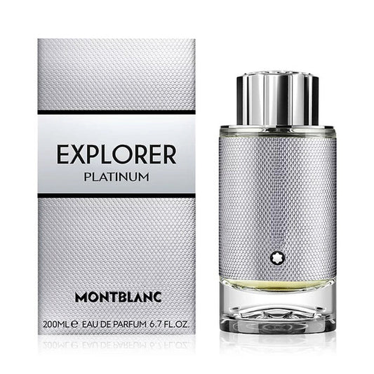 Montblanc Men's Explorer Platinum EDP Spray 6.7 oz - Luxurious Fragrance Available Online in Hong Kong & China
