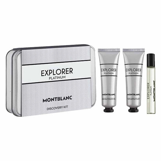 Montblanc Men's Explorer Platinum Gift Set Fragrances - Luxurious Fragrance Available Online in Hong Kong & China