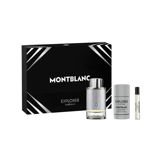 Montblanc Men's Explorer Platinum Gift Set Fragrances (Wholesale) - Luxurious Fragrance Available Online in Hong Kong & China