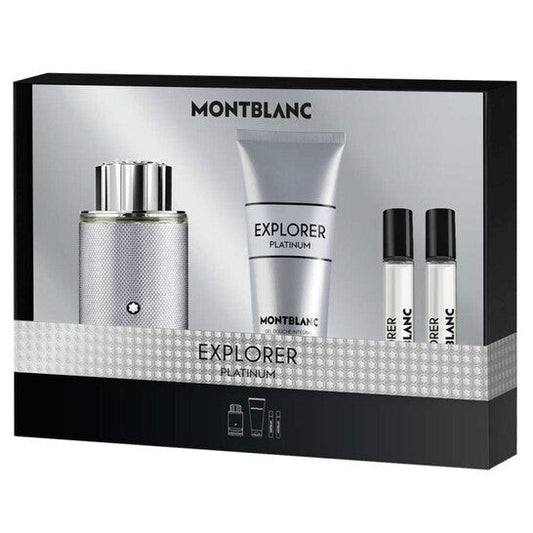 Montblanc Men's Explorer Platinum Gift Set Fragrances (Wholesale) - Luxurious Fragrance Available Online in Hong Kong & China