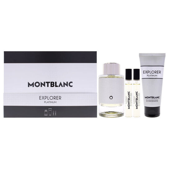 Montblanc Men's Explorer Platinum Gift Set Fragrances (Wholesale) - Luxurious Fragrance Available Online in Hong Kong & China