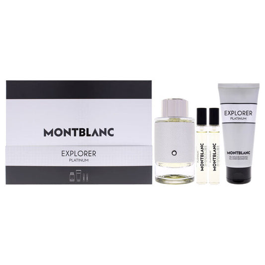 Montblanc Men's Explorer Platinum Gift Set Fragrances (Wholesale) - Luxurious Fragrance Available Online in Hong Kong & China