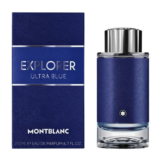 Montblanc Men's Explorer Ultra Blue EDP Spray 6.7 oz Fragrances - Luxurious Fragrance Available Online in Hong Kong & China