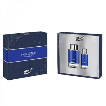 Montblanc Men's Explorer Ultra Blue Gift Set - Luxurious Fragrance Available Online in Hong Kong & China