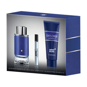 Montblanc Men's Explorer Ultra Blue Gift Set - Luxurious Fragrance Available Online in Hong Kong & China