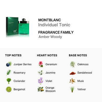 Montblanc Men's Individuel Tonic EDT Spray 2.5 oz - Luxurious Fragrance Available Online in Hong Kong & China