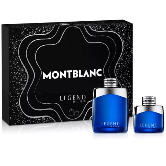 Montblanc Men's Legend Blue 2pcs EDP Gift Set Fragrances - Luxurious Fragrance Available Online in Hong Kong & China