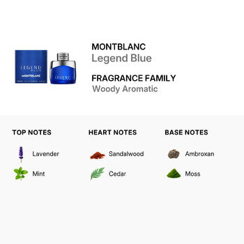 Montblanc Men's Legend Blue EDP 1.0 oz Fragrances (Wholesale) - Luxurious Fragrance Available Online in Hong Kong & China
