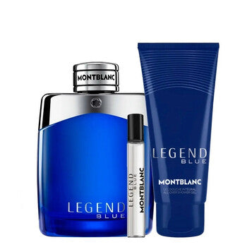 Montblanc Men's Legend Blue Gift Set Fragrances (Wholesale) - Luxurious Fragrance Available Online in Hong Kong & China