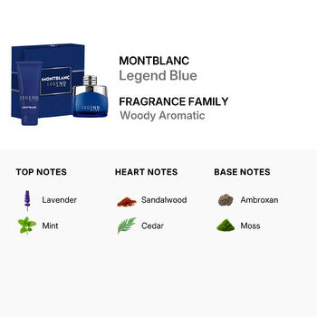 Montblanc Men's Legend Blue Gift Set - Luxurious Fragrance Available Online in Hong Kong & China