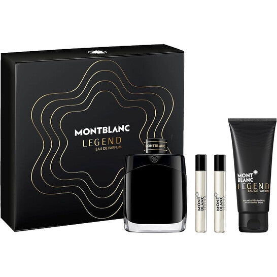Montblanc Men's Legend 4pcs EDP Gift Set Fragrances (Wholesale) - Luxurious Fragrance Available Online in Hong Kong & China