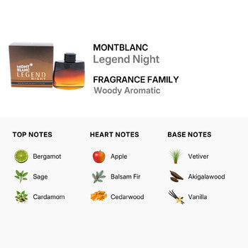 Montblanc Men's Legend Night EDP Spray 1.7 oz (50 ml) (Wholesale) - Luxurious Fragrance Available Online in Hong Kong & China
