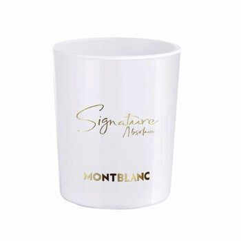 Montblanc Unisex Signature Absolue 140g Scented Candle - Luxurious Fragrance Available Online in Hong Kong & China