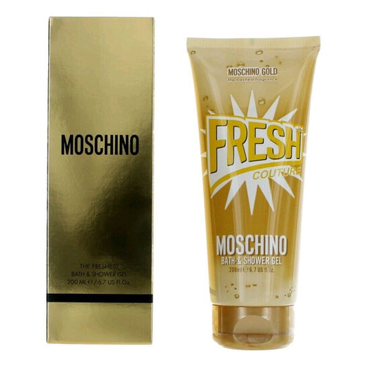 Moschino Ladies Fresh Couture Gold Shower Gel 6.7 oz - Luxurious Fragrance Available Online in Hong Kong & China