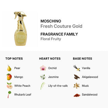 Moschino Men's Fresh Couture Gold EDP Spray 3.4 oz (Tester) - Luxurious Fragrance Available Online in Hong Kong & China