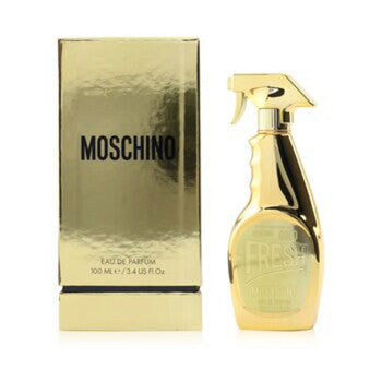 Moschino Ladies Fresh Gold EDP Spray 3.4 oz (100 ml) - Luxurious Fragrance Available Online in Hong Kong & China