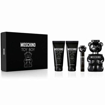 Moschino Men's Toy Boy 4pcs EDP Gift Set Fragrances (Wholesale) - Luxurious Fragrance Available Online in Hong Kong & China