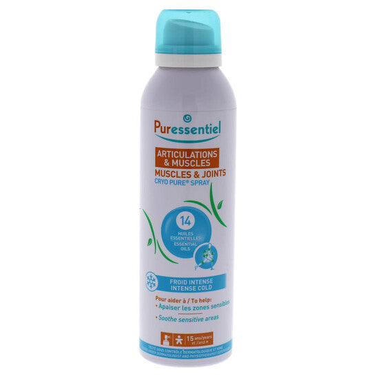 Puressentiel Muscles and Joints Cryo Pure Spray by Puressentiel for Unisex - 5 oz Body Spray - Luxurious Fragrance Available Online in Hong Kong & China