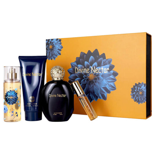 Mush Mush Ladies Divine Nectar 4pcs EDP Gift Set Fragrances - Luxurious Fragrance Available Online in Hong Kong & China