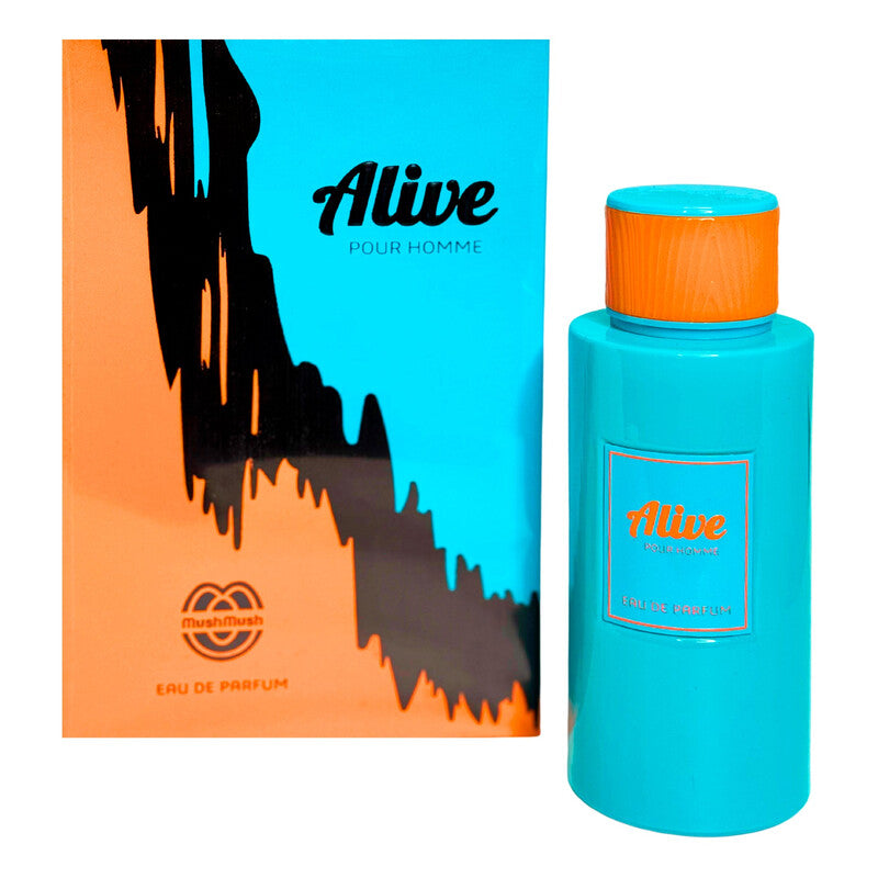 Mush Mush Men's Alive Pour Homme EDP Spray 3.4 oz Fragrances - Luxurious Fragrance Available Online in Hong Kong & China