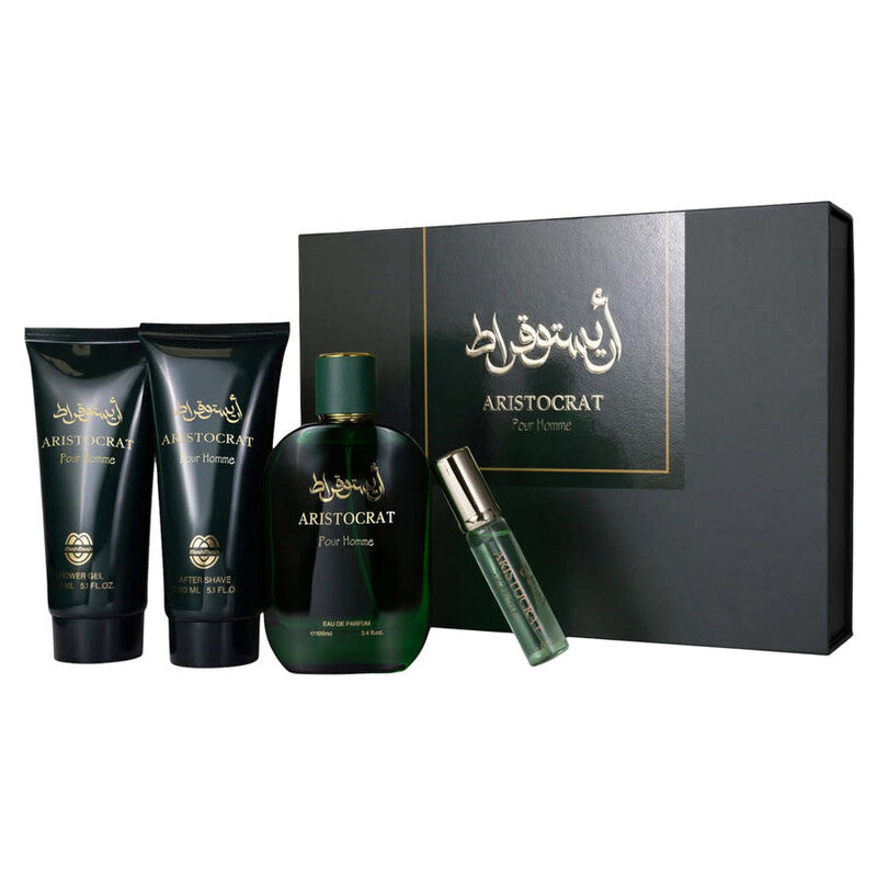 Mush Mush Men's Aristocrat 4pcs EDP Gift Set Fragrances (Wholesale) - Luxurious Fragrance Available Online in Hong Kong & China