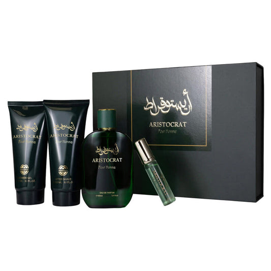 Mush Mush Men's Aristocrat 4pcs EDP Gift Set Fragrances (Wholesale) - Luxurious Fragrance Available Online in Hong Kong & China