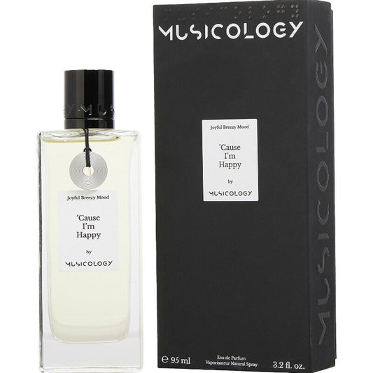 Musicology Unisex Cause I'm Happy EDP Spray 3.2 oz Fragrances - Luxurious Fragrance Available Online in Hong Kong & China