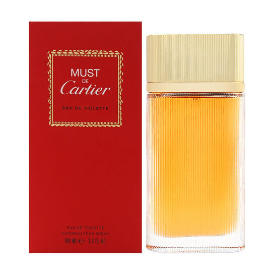 Cartier Must / Cartier EDT Spray 3.3 oz (w) (Wholesale) - Luxurious Fragrance Available Online in Hong Kong & China