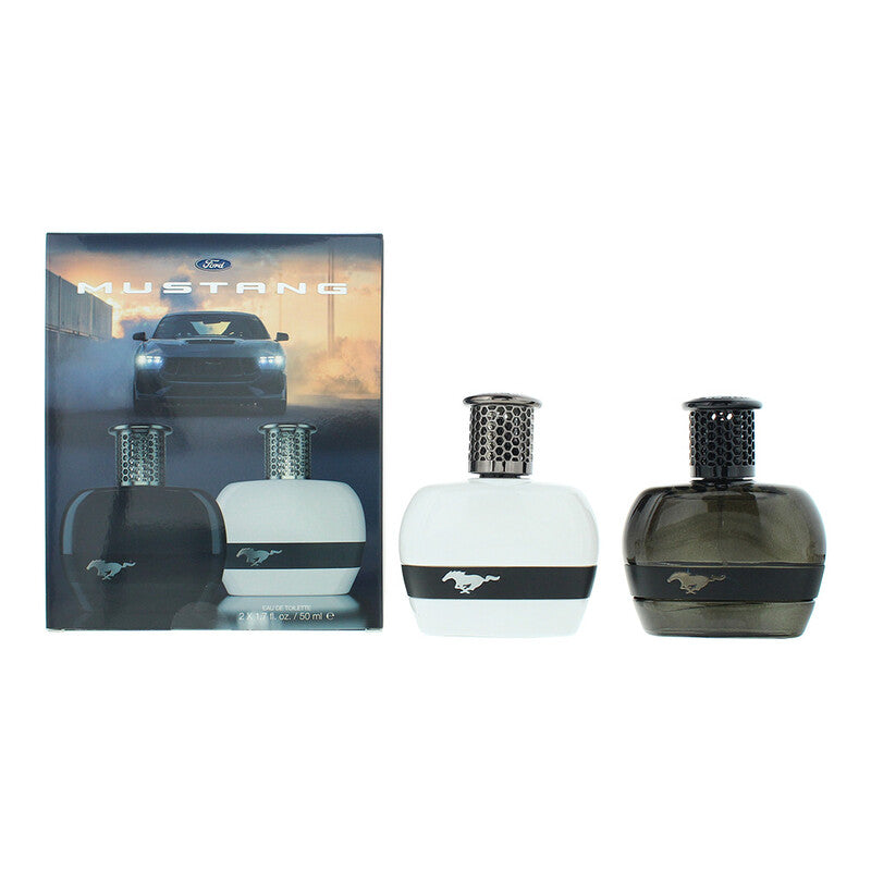 Mustang Men's Black & White Set Gift Set Fragrances - Luxurious Fragrance Available Online in Hong Kong & China