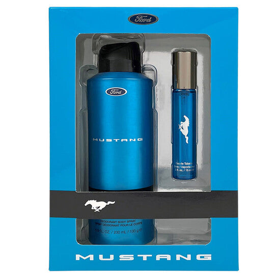 Mustang Men's Blue Gift Set - Luxurious Fragrance Available Online in Hong Kong & China