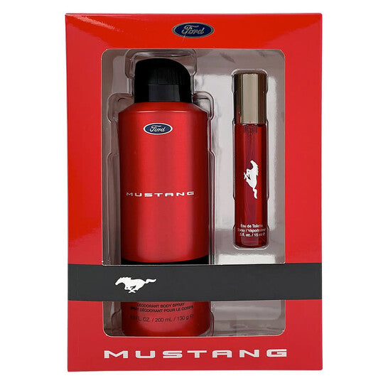 Mustang Men's Red Gift Set - Luxurious Fragrance Available Online in Hong Kong & China