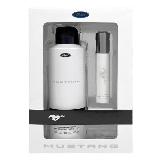 Mustang Men's White Gift Set - Luxurious Fragrance Available Online in Hong Kong & China