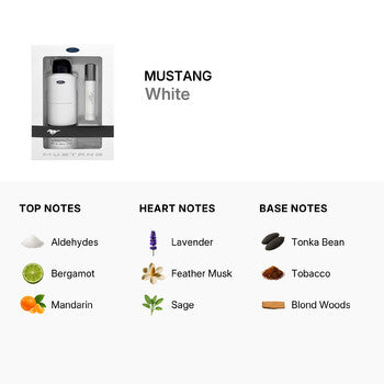 Mustang Men's White Gift Set (Wholesale) - Luxurious Fragrance Available Online in Hong Kong & China