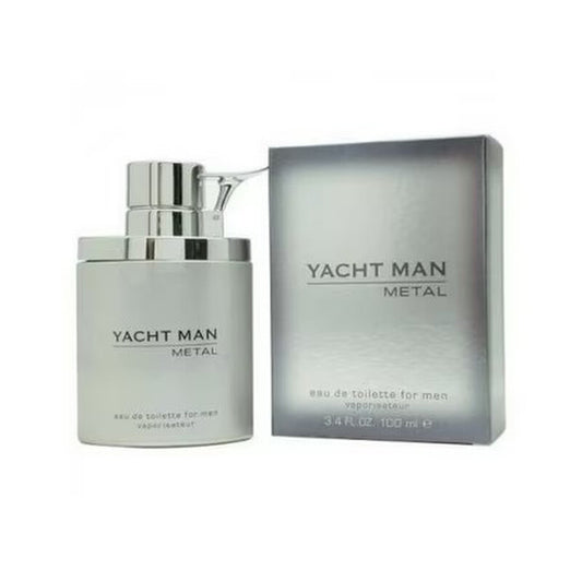 Myrurgia Men's Yacht Man Metal EDT Spray 3.4 oz Fragrances - Luxurious Fragrance Available Online in Hong Kong & China