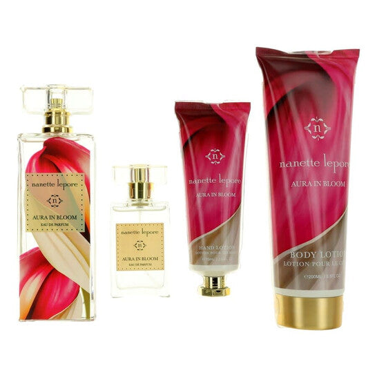 Nanette Lepore Ladies Aura In Bloom Gift Set - Luxurious Fragrance Available Online in Hong Kong & China