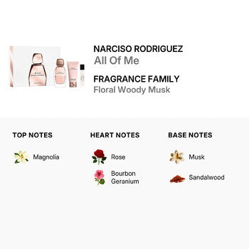 Narciso Rodriguez Ladies All Of Me Gift Set (Wholesale) - Luxurious Fragrance Available Online in Hong Kong & China