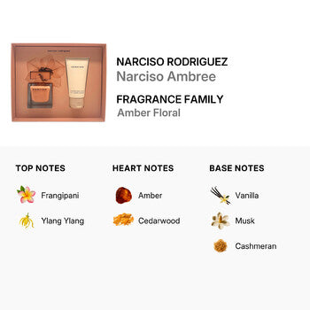 Narciso Rodriguez Ladies Eau de Parfum Ambree Gift Set - Luxurious Fragrance Available Online in Hong Kong & China