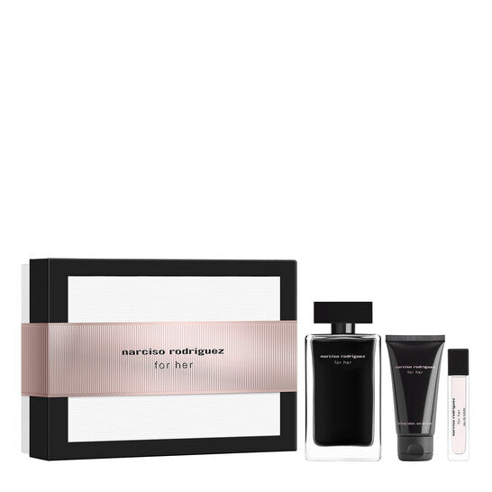 Narciso Rodriguez Ladies For Her 3pcs EDT Gift Set Fragrances (Wholesale) - Luxurious Fragrance Available Online in Hong Kong & China