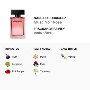 Narciso Rodriguez Ladies Musc Noir Rose EDP Spray 3.38 oz - Luxurious Fragrance Available Online in Hong Kong & China