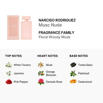 Narciso Rodriguez Ladies Musc Nude EDP Spray 1.69 oz - Luxurious Fragrance Available Online in Hong Kong & China