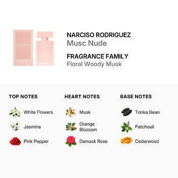 Narciso Rodriguez Ladies Musc Nude EDP Spray 1.7 oz - Luxurious Fragrance Available Online in Hong Kong & China