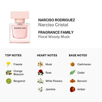 Narciso Rodriguez Ladies Narciso Cristal EDP Spray 3.0 oz (Wholesale) - Luxurious Fragrance Available Online in Hong Kong & China
