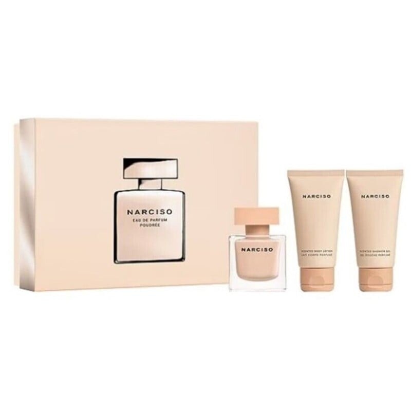 Narciso Rodriguez Ladies Narciso Poudree Gift Set Fragrances (Wholesale) - Luxurious Fragrance Available Online in Hong Kong & China