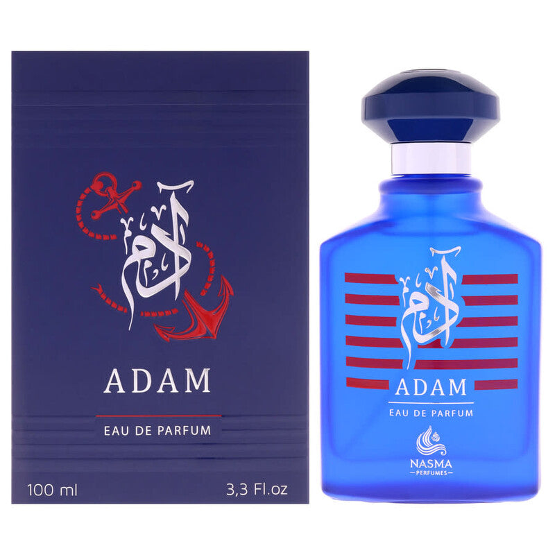 Nasma Perfumes Men's Adam EDP Spray 3.3 oz Fragrances - Luxurious Fragrance Available Online in Hong Kong & China