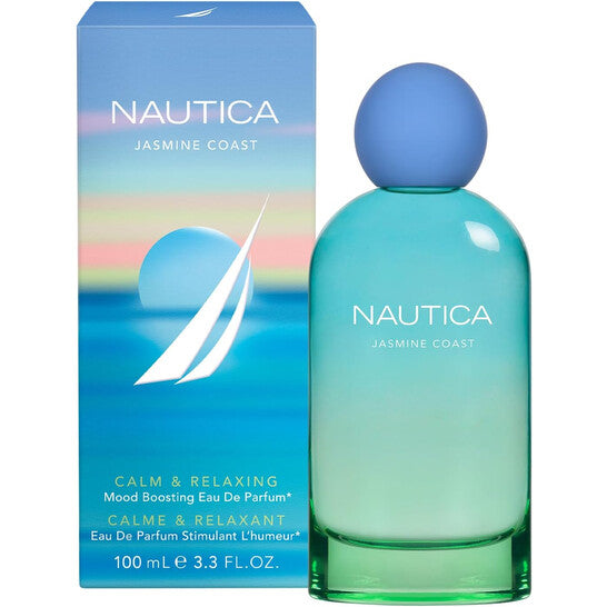 Nautica Unisex Jasmine Coast Calm & Relaxing EDP Spray 3.4 oz Fragrances - Luxurious Fragrance Available Online in Hong Kong & China