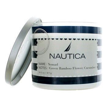 Nautica Unisex Nomad Green Bamboo N Cucumber 411G Scented Candle (Wholesale) - Luxurious Fragrance Available Online in Hong Kong & China
