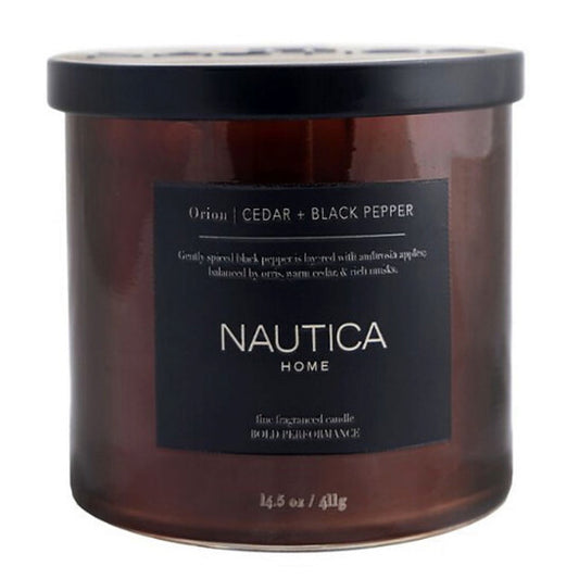 Nautica Unisex Orion 411g Scented Candle - Luxurious Fragrance Available Online in Hong Kong & China