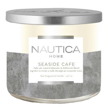 Nautica Unisex Seaside Cafe 411g Scented Candle (Wholesale) - Luxurious Fragrance Available Online in Hong Kong & China