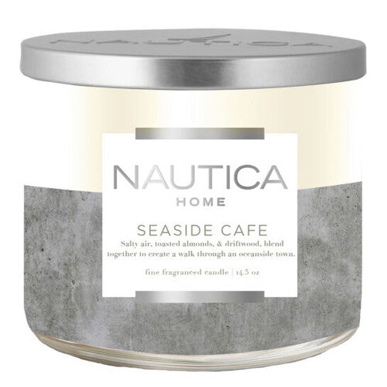 Nautica Unisex Seaside Cafe 411g Scented Candle (Wholesale) - Luxurious Fragrance Available Online in Hong Kong & China